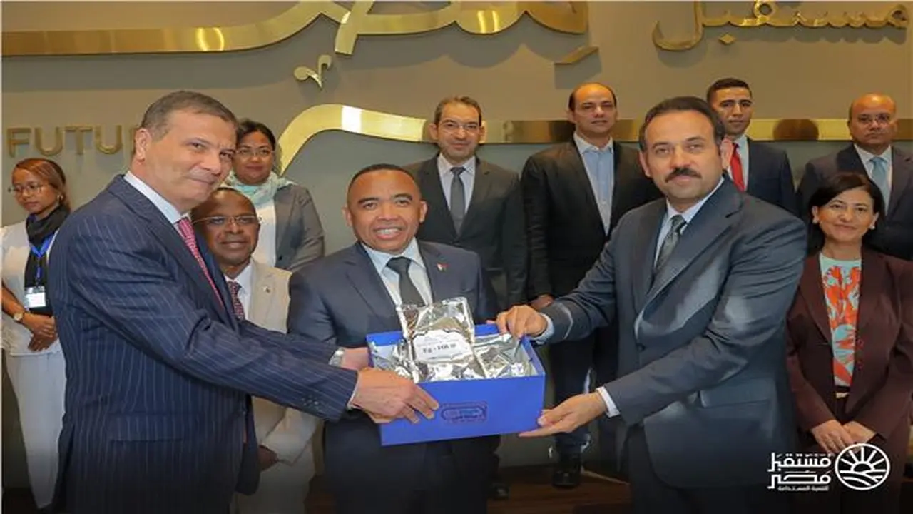 رئيس مدغشقر يزور جهاز مستقبل مصر لتعزيز التعاون التنموي